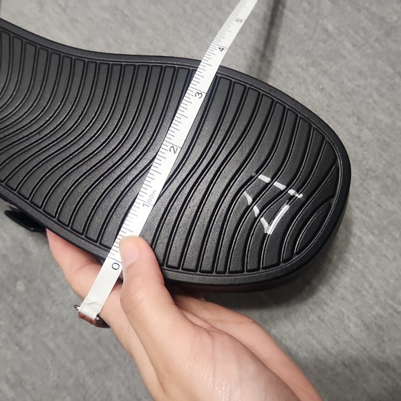 SODA Chunky Platform Wedge Black Faux Leather Buckle Strappy Sandals Heels Shoes - Picture 13 of 13